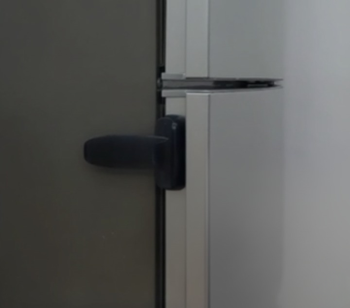 Self Adhesive Sticky Fridge Door Lock For Child Safety – Strong Grip Protection | Royal Wahab