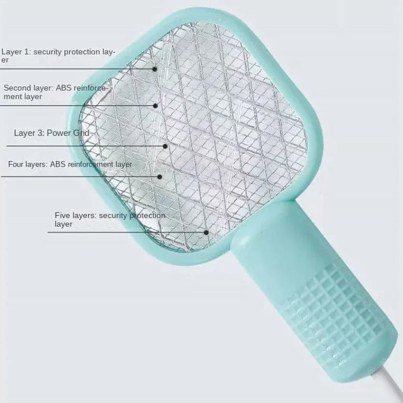 Royal Wahab Electric Mini USB Mosquito Killer Racquet Lamp – Wireless Night Bulb & Effective Insect Catcher