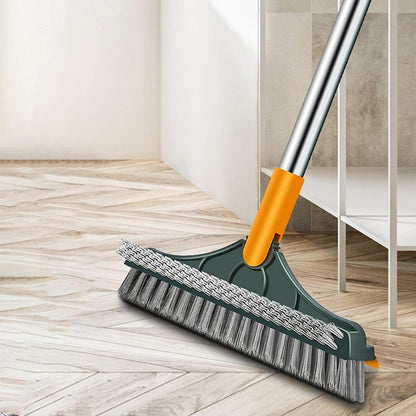 3 In 1 Floor Scrub Brush With Long Handle | Household Cleaning Brush (Random Color) | By Royal Wahab