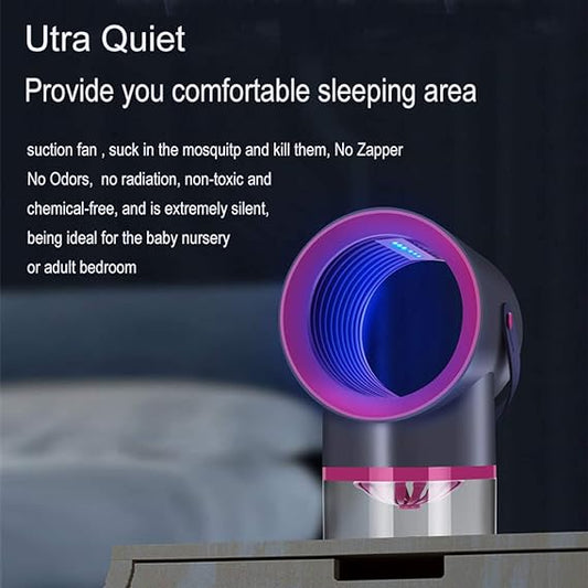 Insect Mosquito Killer USB UV Lamp Bug Catch – No Noise, No Radiation, No Zapper (USB Operated)