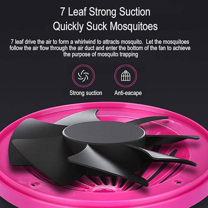 Insect Mosquito Killer USB UV Lamp Bug Catch – No Noise, No Radiation, No Zapper (USB Operated)
