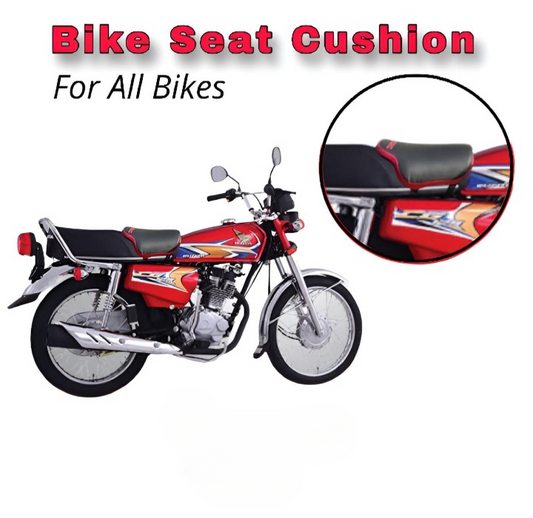 Best Bike Seat Cushion for Back Pain – Red & Black Waterproof Universal Bike Seat Cover