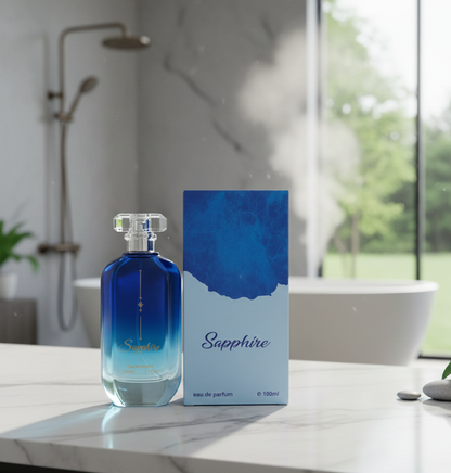 Sapphire Perfume – 100ml Long-Lasting Fragrance | Elegant Scent for Daily Wear & Special Occasions