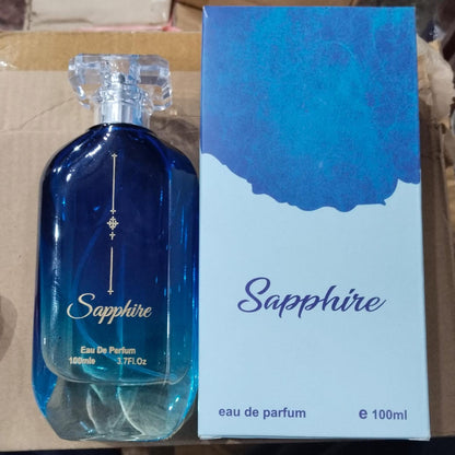 Sapphire Perfume – 100ml Long-Lasting Fragrance | Elegant Scent for Daily Wear & Special Occasions