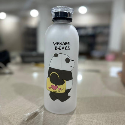 Stay hydrated in style with the adorable We Bear Panda Water Bottle (1000ml)—perfect for daily use at school, gym, office, or outdoor activities.