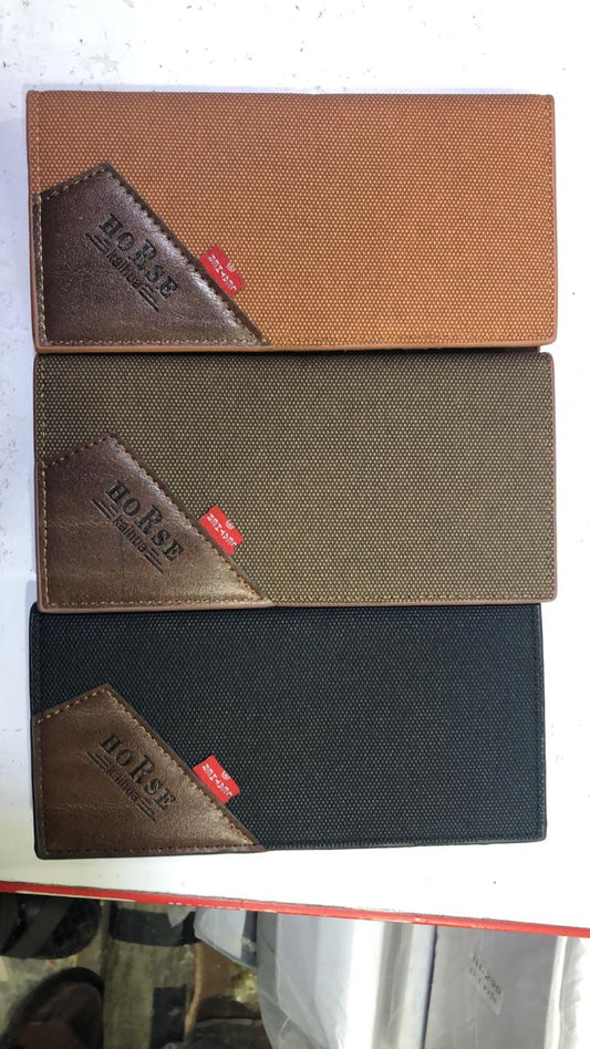Upgrade your everyday style with the Horse Wallet – Premium Stylish Casual Use (Black) by Royal Wahab.