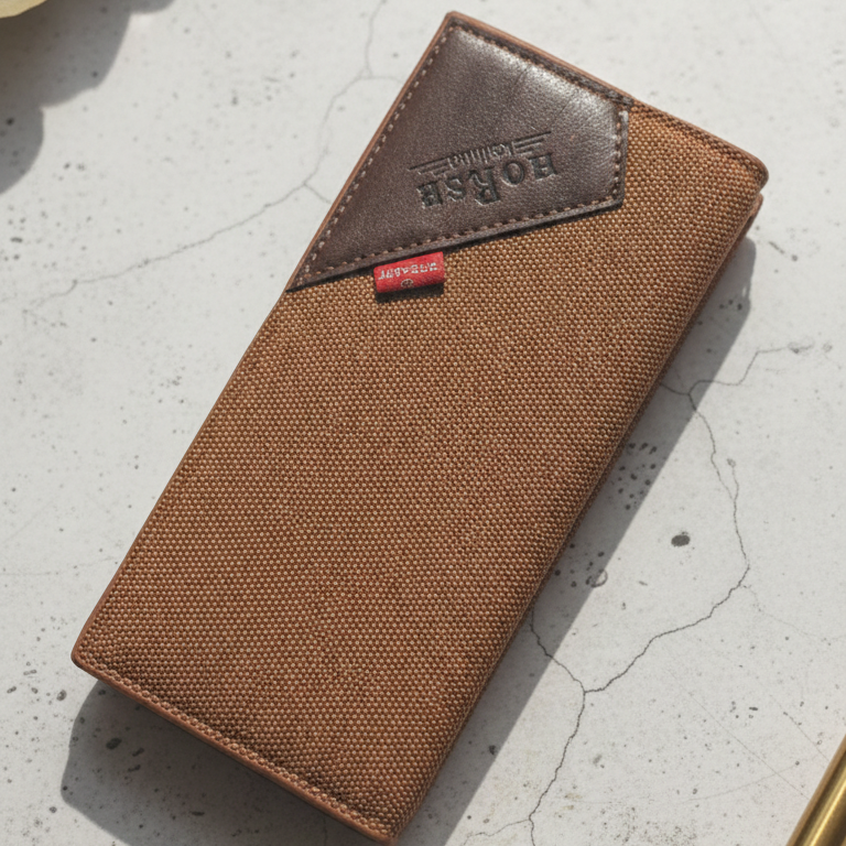 Upgrade your everyday style with the Horse Wallet – Premium Stylish Casual Use (Black) by Royal Wahab.