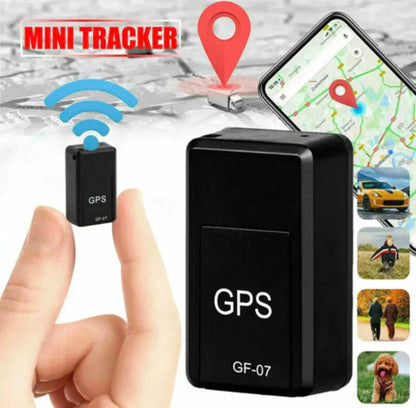Royal Wahab – GF-07 Mini GPS Tracker with Box | Rechargeable Car & Bike Tracking Device