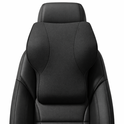 Enjoy a more comfortable and relaxing drive with this Car Neck Pillow Foam Back Rest Lumbar Cushion.