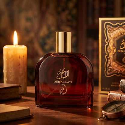 Experience the richness of the الشرق with Arabiyat Oud Al Layl Eau de Parfum 100ml by Royal Wahab