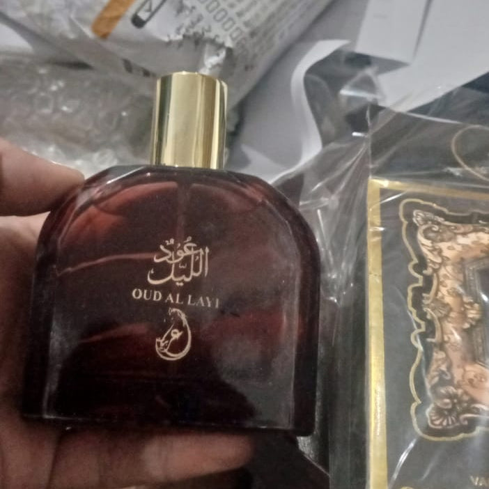 Experience the richness of the الشرق with Arabiyat Oud Al Layl Eau de Parfum 100ml by Royal Wahab