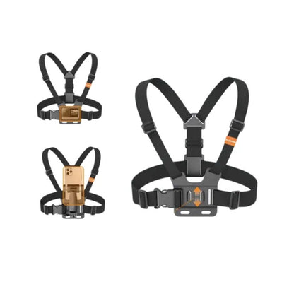 Royal Wahab – PLOKAMA CX10 Action Camera & Phone Chest Mount Holder (360° Adjustable Harness Strap)