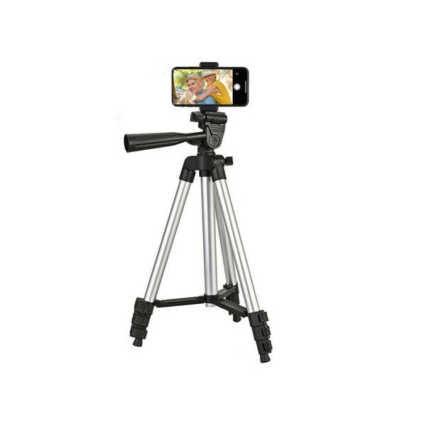 Royal Wahab Store – Tripod 3110 Portable Adjustable Aluminium Lightweight Camera Stand | Black & Silver