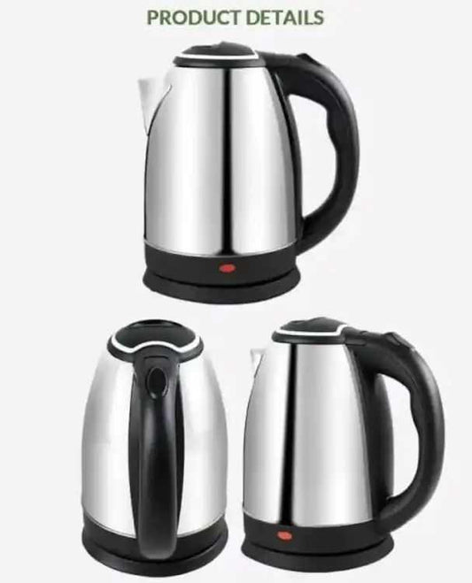 Electric Kettle – Premium Quality Polished Body with Automatic Turn Off Technology