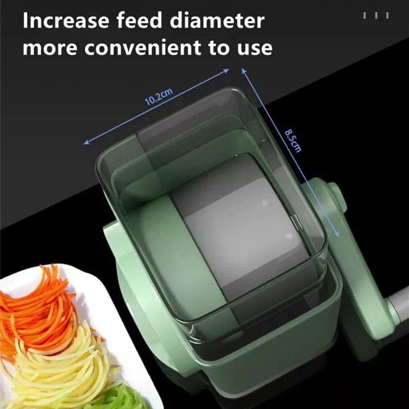 3 In 1 Manual Vegetable Slicer Potato Chopper Rotary Cheese Grater Veggie Chopper Peeler Maker Machine