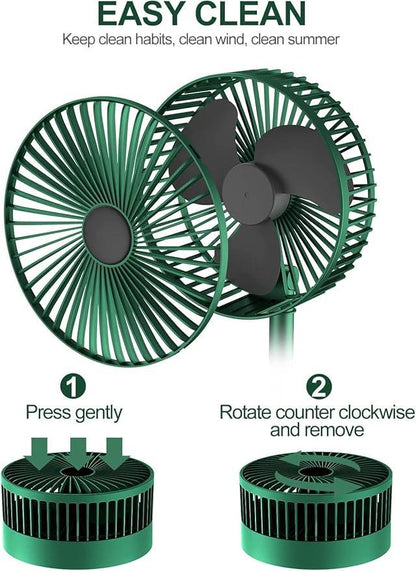 Non-Rechargeable Portable Electric Mini Fan – Foldable Telescopic Fan