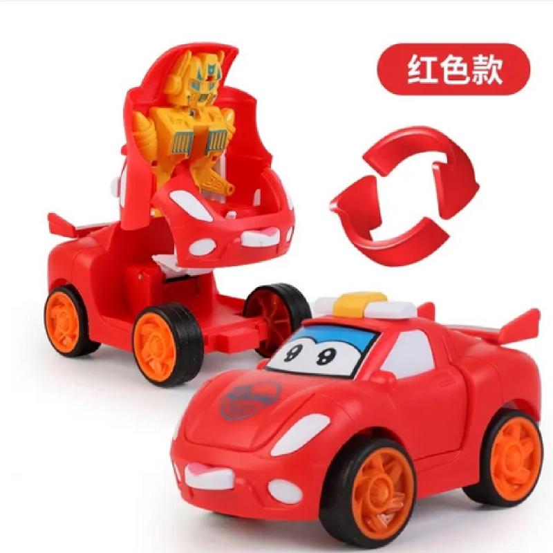 2-in-1 Transforming Robot Toy – Impact Deformation Car Robot for Kids