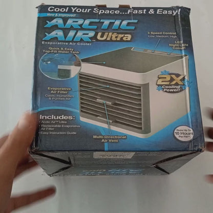 Arctic Air Ultra 3-in-1 Mini USB Portable Air Cooler | Personal Evaporative AC with LED Night Light