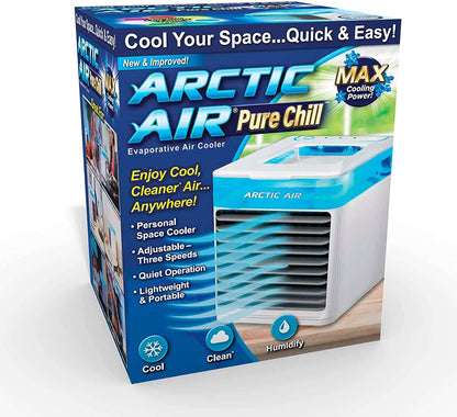 Arctic Air Ultra 3-in-1 Mini USB Portable Air Cooler | Personal Evaporative AC with LED Night Light